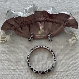 Angelique de Paris resin bracelet and earrings